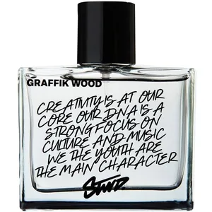 STWD Graffik Wood perfume bottle