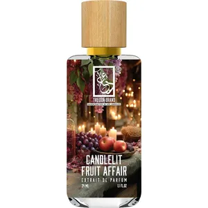 The Dua Brand Candlelit Fruit Affair perfume bottle