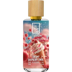 The Dua Brand Creamy Raspberry Swirl perfume bottle