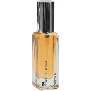 sign locked Sweet Rum perfume bottle