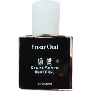 Ensar Oud Kyara Silver Blanc Extreme perfume bottle