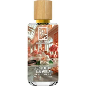 The Dua Brand Life Is Beautiful: Bare Vanilla parfüm şişesi