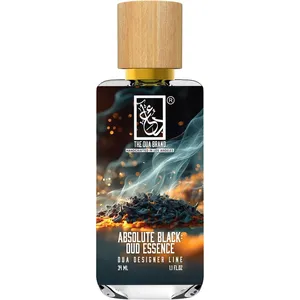 The Dua Brand Absolute Black: Oud Essence parfüm şişesi