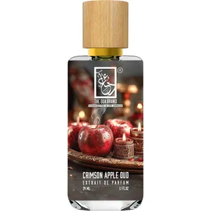 The Dua Brand Crimson Apple Oud perfume bottle