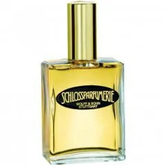 Schlossparfumerie Wolff & Sohn Stuttgart Ebonite parfüm şişesi