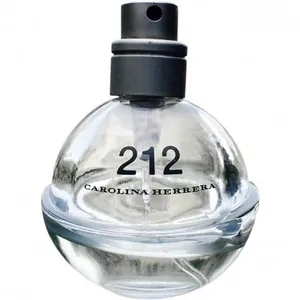 Carolina Herrera 212 White perfume bottle