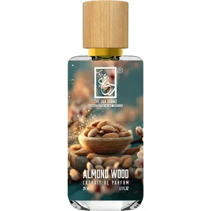 The Dua Brand Almond Wood perfume bottle