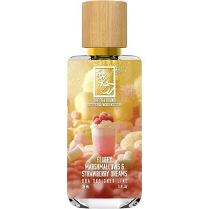 The Dua Brand Fluffy Marshmallows & Strawberry Dreams perfume bottle