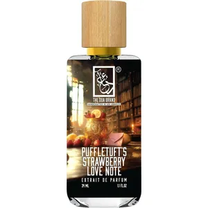 The Dua Brand Puffletuft's Strawberry Love Note parfüm şişesi