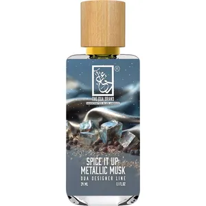 The Dua Brand Spice It Up: Metallic Musk perfume bottle