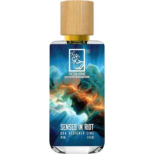 The Dua Brand Senses in Riot perfume bottle