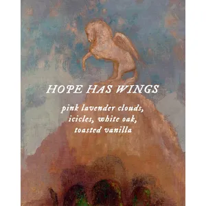Wick Wish Hope Has Wings parfüm şişesi