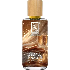 The Dua Brand Silky Veil of Santal 36 parfüm şişesi