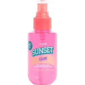 I Love Cosmetics Sunset Club perfume bottle