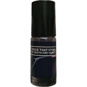 Alpha Musk Voice That Stinks of Death and Vanilla perfume bottle