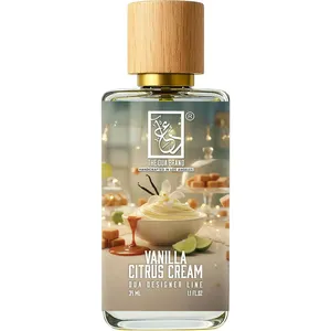 The Dua Brand Vanilla Citrus Cream perfume bottle