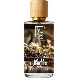 The Dua Brand Vanilla Liqueur Luxe perfume bottle