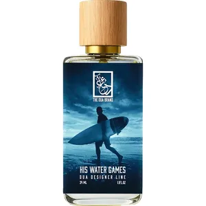 The Dua Brand His Water Games perfume bottle