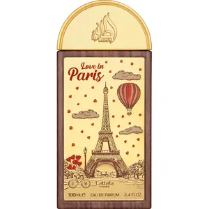 Lattafa Pride Love in Paris perfume bottle