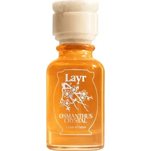 Layr Osmanthus Crystal perfume bottle