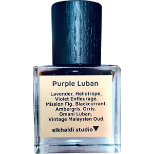 elkhaldi Purple Luban parfüm şişesi