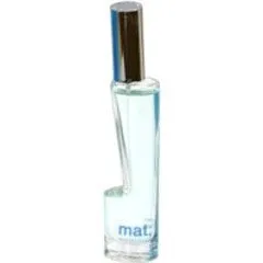 Masakï Matsushïma mat; blue perfume bottle