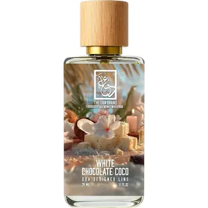 The Dua Brand White Chocolate Coco perfume bottle