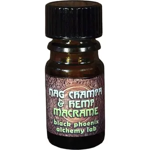 Black Phoenix Alchemy Lab Nag Champa & Hemp Macrame parfüm şişesi