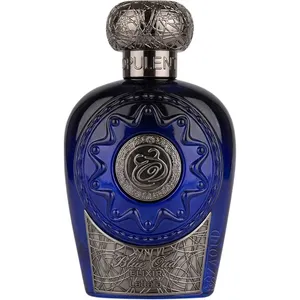 Lattafa Blue Oud Elixir parfüm şişesi