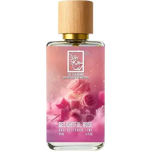 The Dua Brand Delightful Rose perfume bottle