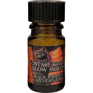 Black Phoenix Alchemy Lab Vintage Kitty Blow Molds parfüm şişesi