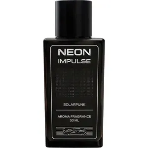 Neon Impulse Solarpunk perfume bottle