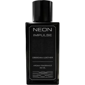 Neon Impulse Obsidian Leather perfume bottle