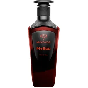Mykonos x AlterEgo - MyEgo perfume bottle