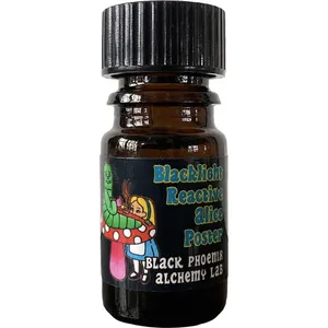 Black Phoenix Alchemy Lab Blacklight Reactive Alice Poster parfüm şişesi