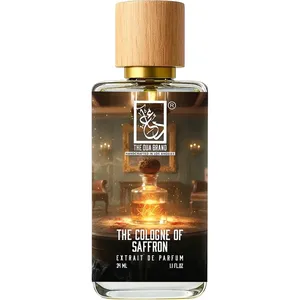 The Dua Brand The Cologne of Saffron perfume bottle