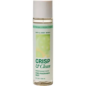 Bath & Body Works Crisp & Clean perfume bottle