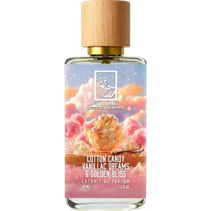 The Dua Brand Cotton Candy Vanillac Dreams & Golden Bliss parfüm şişesi