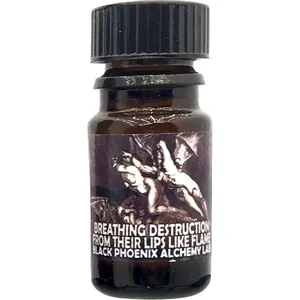 Black Phoenix Alchemy Lab Breathing Destruction from Their Lips like Flame perfume bottle
