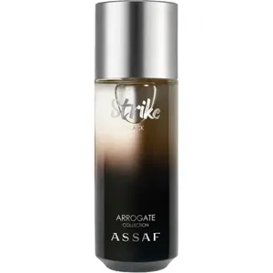 Assaf Strike Black perfume bottle