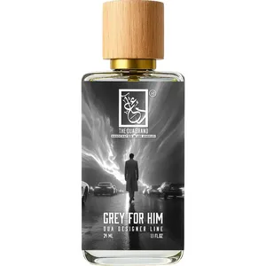 The Dua Brand Grey for Him perfume bottle