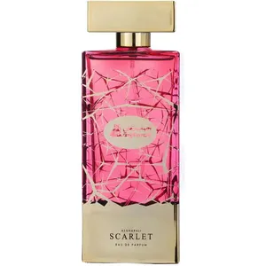 Asgharali Scarlet perfume bottle