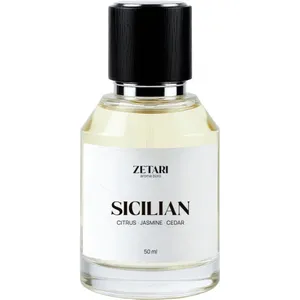 Zetari Sicilian parfüm şişesi