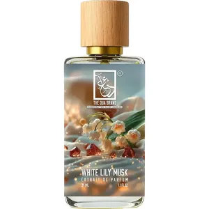 The Dua Brand White Lily Musk parfüm şişesi
