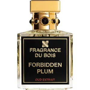 Fragrance Du Bois Forbidden Plum Oud Extrait perfume bottle