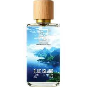 The Dua Brand Blue Island parfüm şişesi