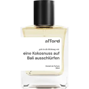 Afford Eine Kokosnuss auf Bali ausschlürfen perfume bottle