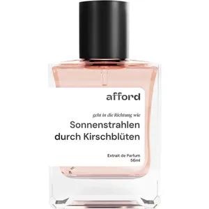 Afford Sonnenstrahlen durch Kirschblüten perfume bottle