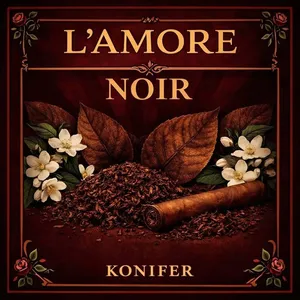 Konifer L'Amore Noir parfüm şişesi