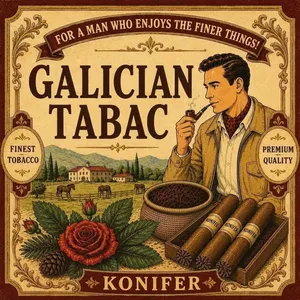 Konifer Galician Tabac parfüm şişesi